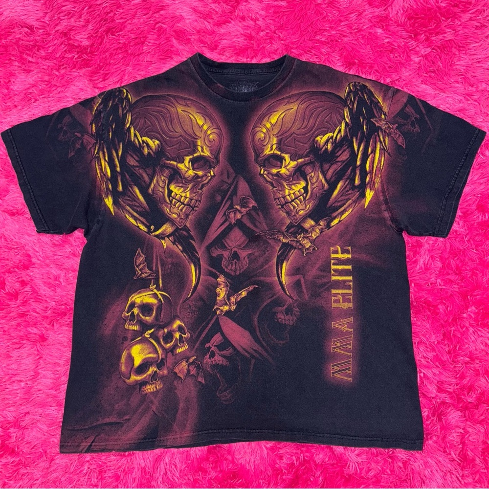 MMA Elite skull graphic tee - XXL